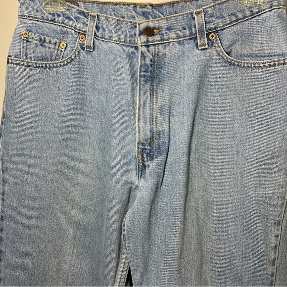 Vintage Levis Y2K Red Tab Straight Leg Mom Jeans Made in 1998 Tapered High Waist - Picture 10 of 17